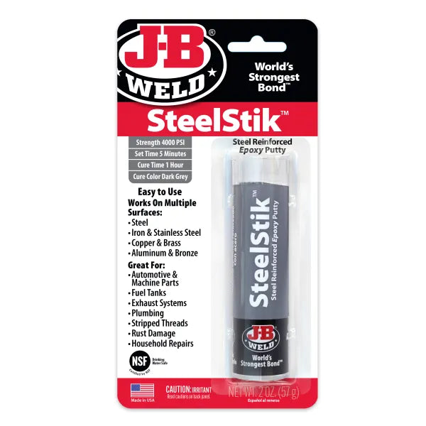 STEELSTIK EPOXY PUTTY - 2 OZ